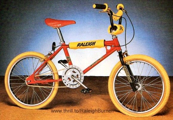 old raleigh bmx bikes